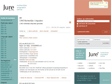 Tablet Screenshot of jm.jure.nl